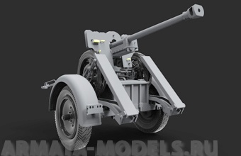 CB35141   2.8cm sPzb41 On Larger Steel-Wheeled carriage Bronco Models