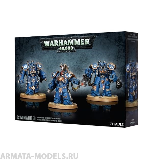 48-24 Набор Космодесант. Отряд Центурионов-Опустошителей (Space Marine Centurion Devastator Squad) (2021)