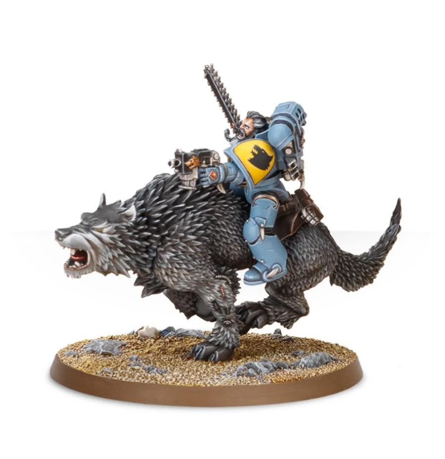 53-09GW Набор Космические Волки. Кавалерия Громовых Волков (Space Wolves Thunderwolf Cavalry)