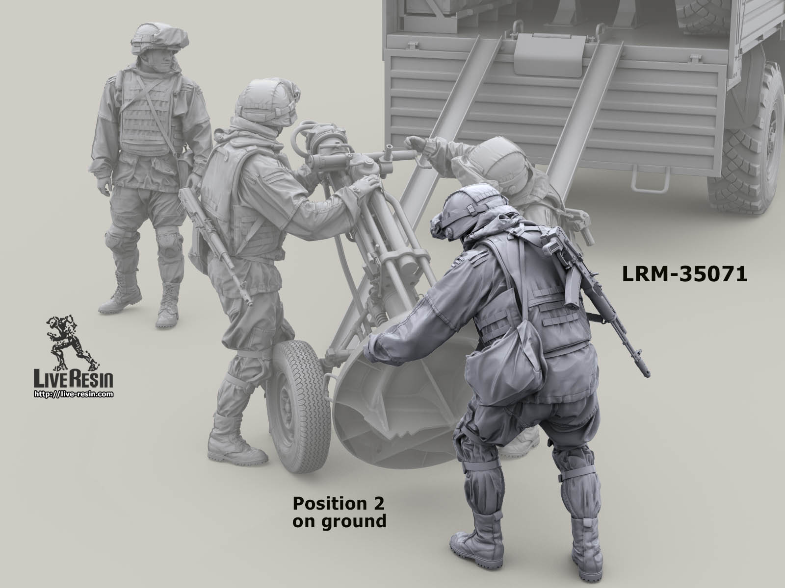 LRM35071 Современный солдат Российской Армии - Минометчик - 24
