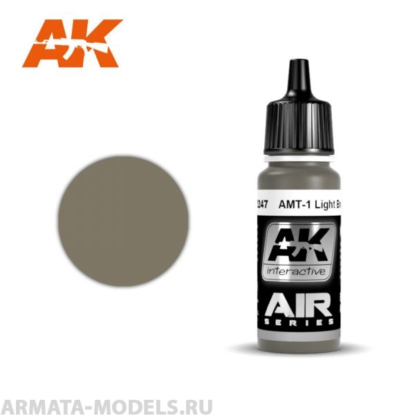 AK2247 Акриловая краска AMT-1 Light Brown