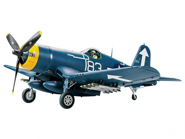 60327T  Vought F4U-1D Corsair с набором фототравления, и подставкой Tamiya