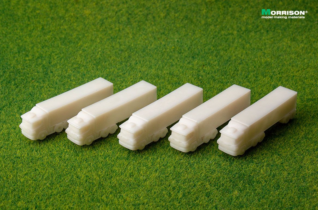 020FRA250 Фуры длинные в М 1:250 (Набор 5 шт.)