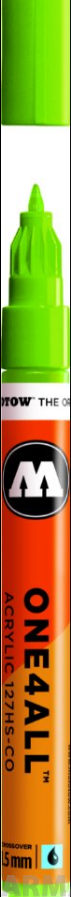 127433 Маркер MOLOTOW ONE4ALL 127HS-CO #221 Светло-Зеленый 1,5 мм