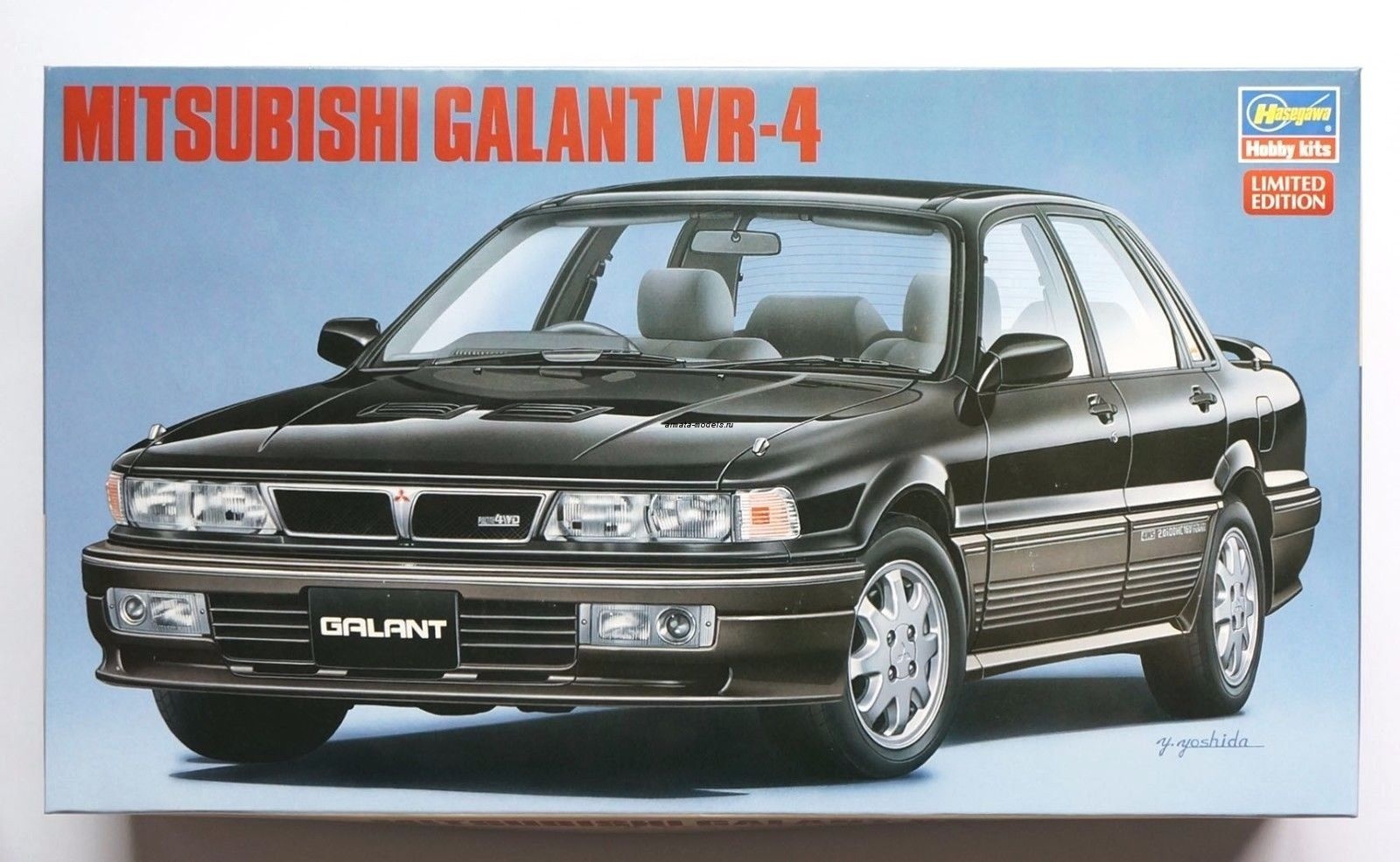 20292  Автомобиль MITSUBISHI GALANT VR-4 (HASEGAWA) 1/24