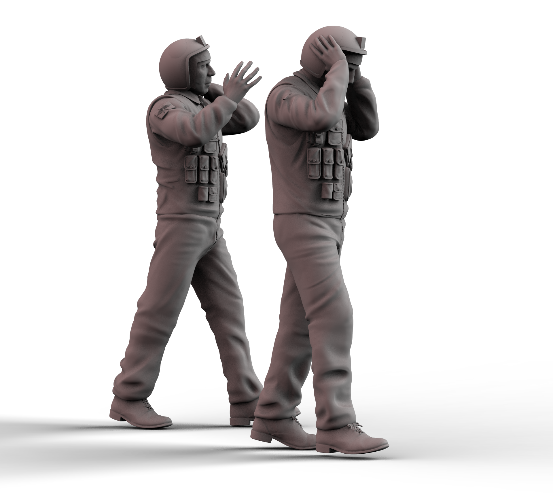 AM4881 Пилоты МИ-24П набор №2