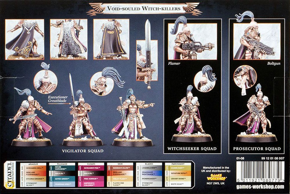 01-08GW Набор Астра Телепатика. Сёстры Безмолвия (Astra Telepathica Sisters of Silence Squad)