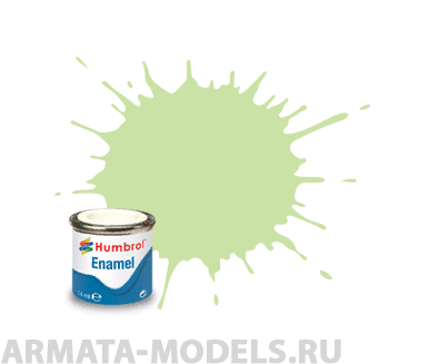 AA0036 Краска эмалевая 36 Pastel Green Matt -14ml Enamel Paint