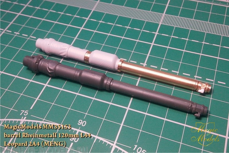 MM35153 Ствол Rheinmetall Rh 120mm L/44. Leopard 2A4 Magic Models
