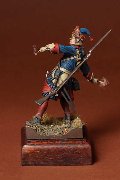 75-002SOGA Grenadier of the Swedish infantry. Great Northern War 1700-1721 SOGA Miniatures