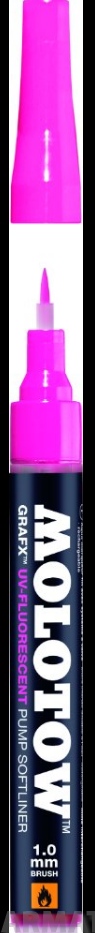 728625 Маркер MOLOTOW GrafX UV 1мм Флюр.Розовый 05