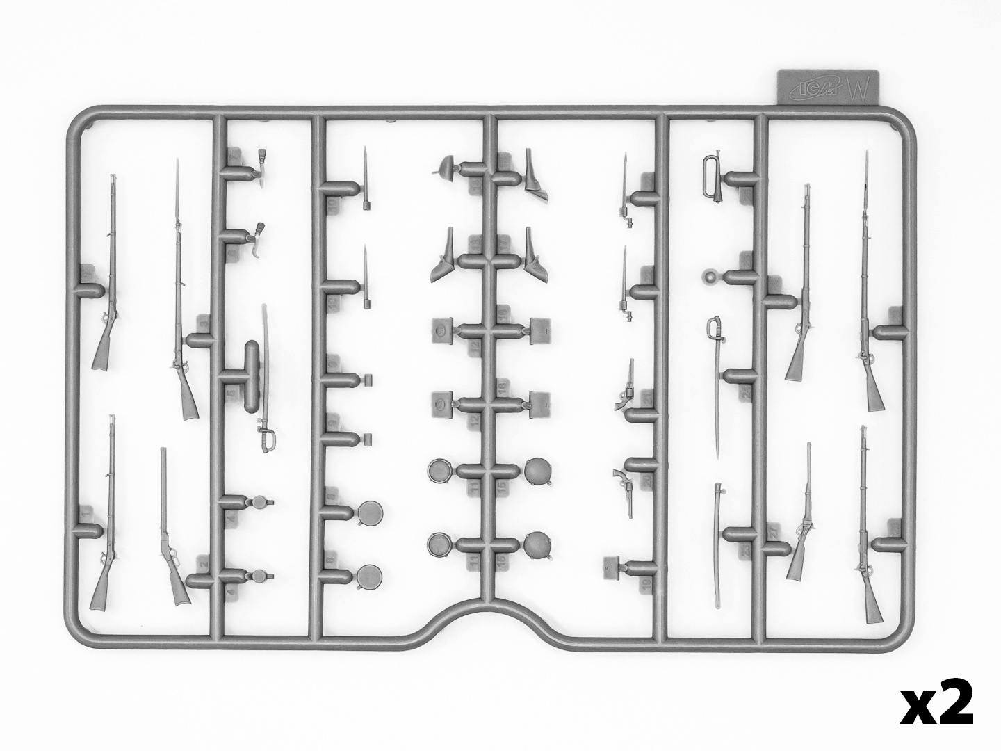 35022 Вооружение и снаряжение периода Гражданской войны в США ICM