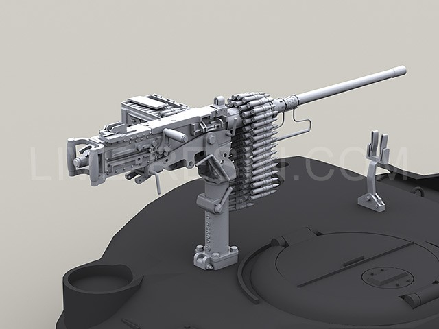 LRE35246 Пулемёт M2HB Browning .50 Caliber. Танковая версия. Вторая Мировая война — Корейская война — Вьетнамская война — период Холодной войны.