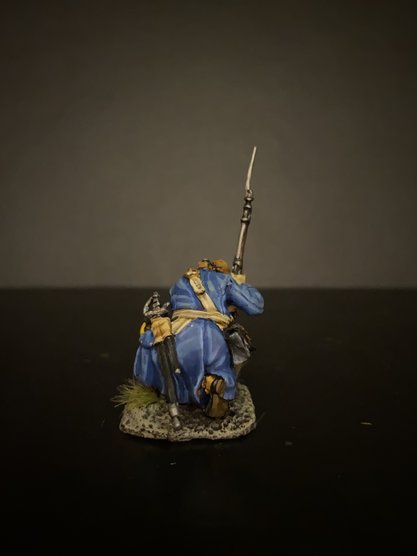 5268ТБ ВИМ, раненный шведский гренадер (Лейб-гвардия), Северная  война, 1/35 Три Богатыря