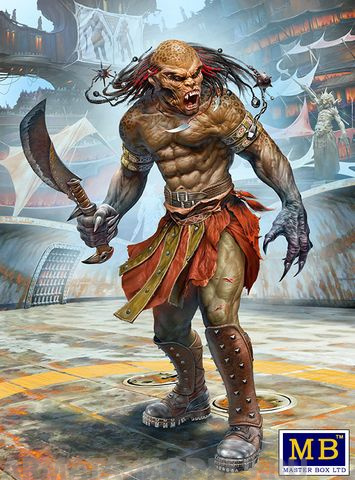 MB24057 Фигуры, Монстр Нифрат Чак. На границе Вселенной. Приключения Странной Компании. Эпизод III Master Box (MB)