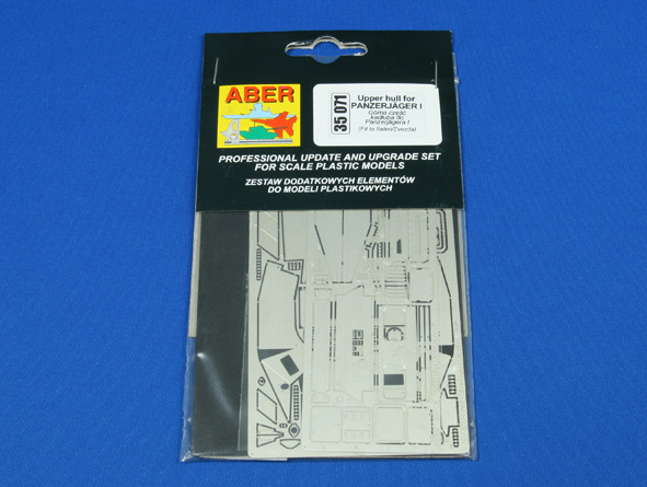 ABR-35-071  Дополнения для  Panzerjager I (Upper hull) для Italeri-Zvezda, 1/35