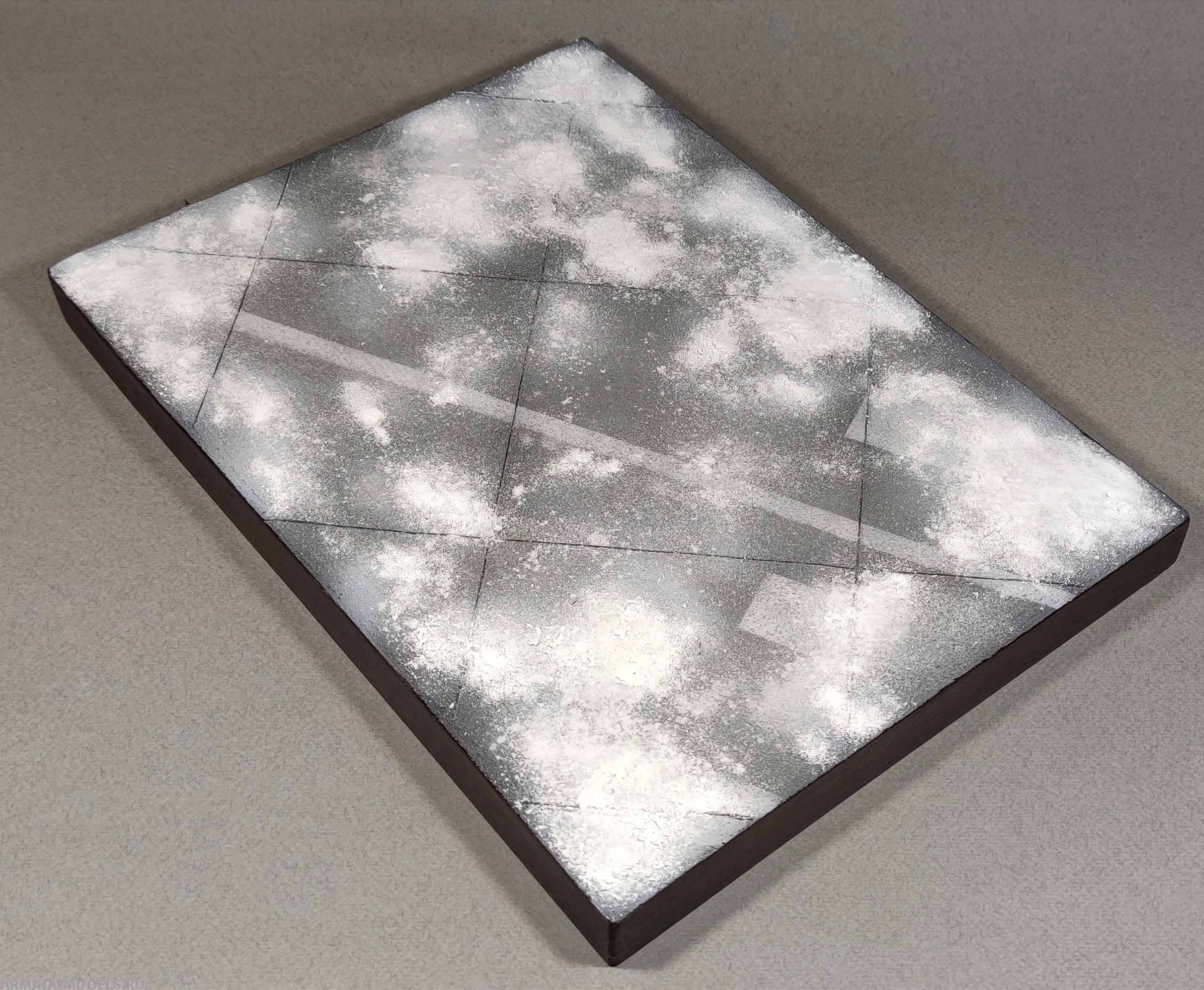 AM48256 Авторская подставка премиум уровня  quot;Зимний аэродромquot;