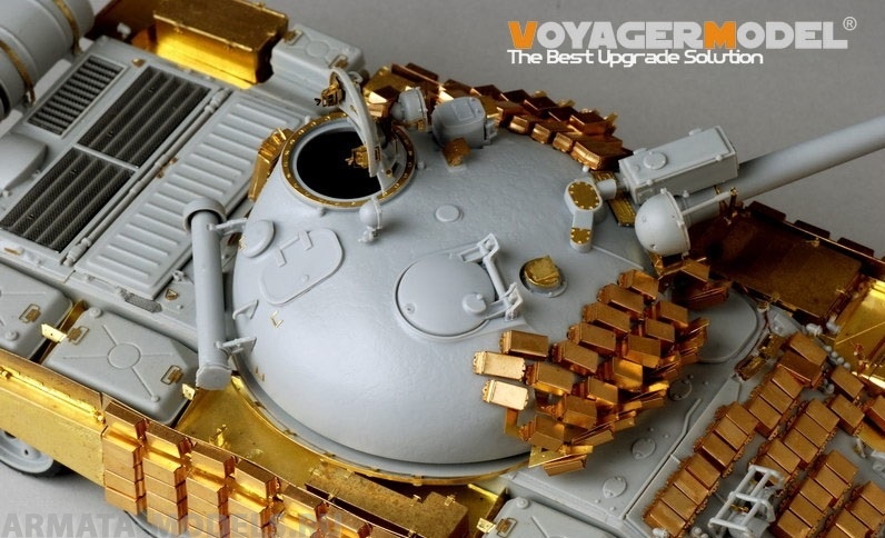 PE35609 Набор фототравления для Modern Russian T-62 ERA Medium Tank Mod.1962  Basic(For TRUMPETER 01555)