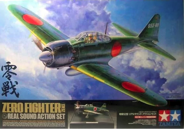 60311 Mitsubishi A6M5 Zero Fighter - Real Sound Action (с точным воспроизведением звука двигателя и бортовым светом)