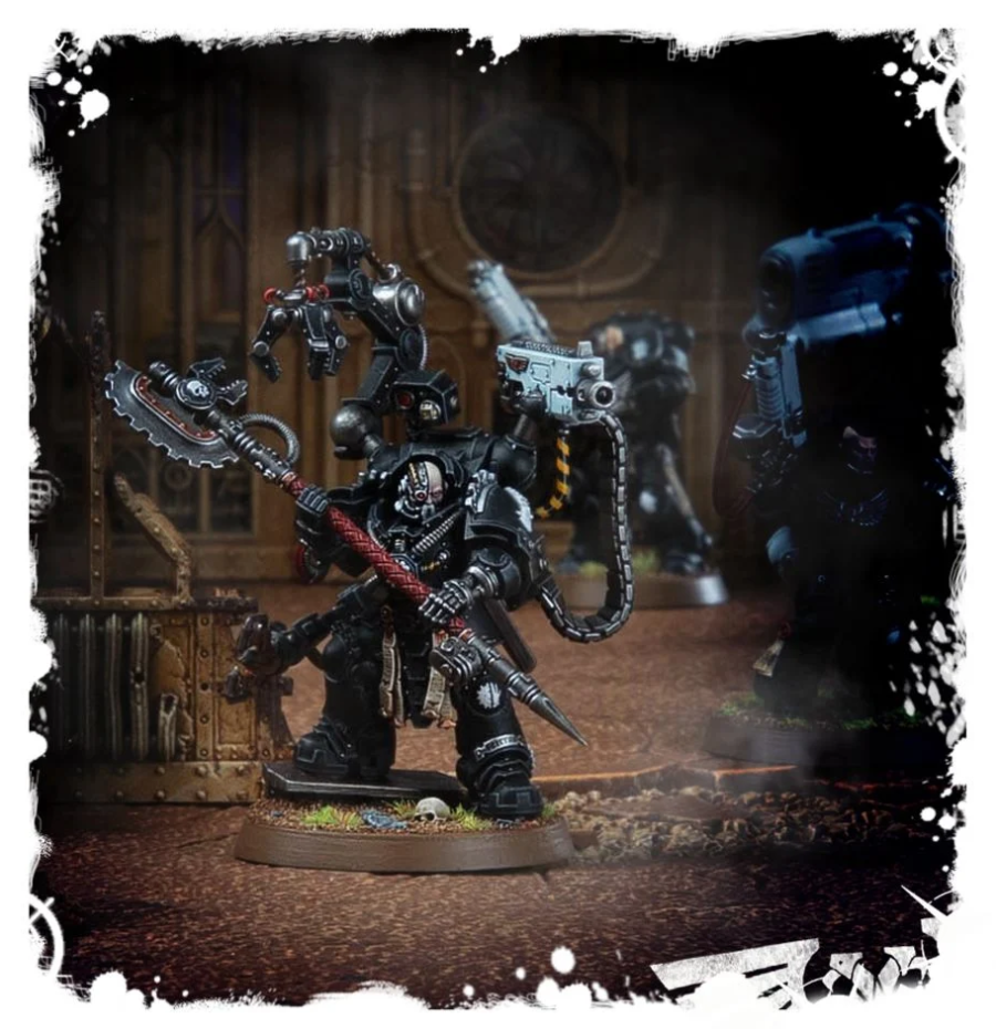 55-10GW Набор Железные Руки. Железный Отец Фейррос (Iron Hands Iron Father Feirros)