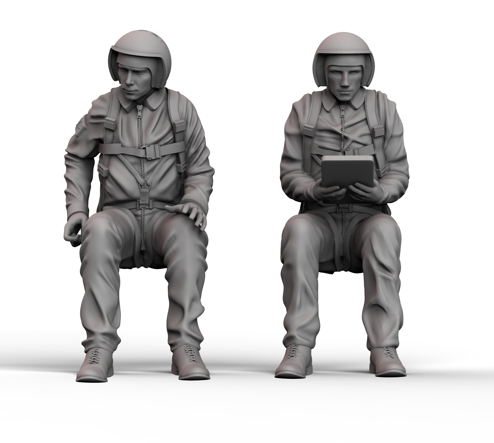 AM4883 Пилоты МИ-24П набор №4