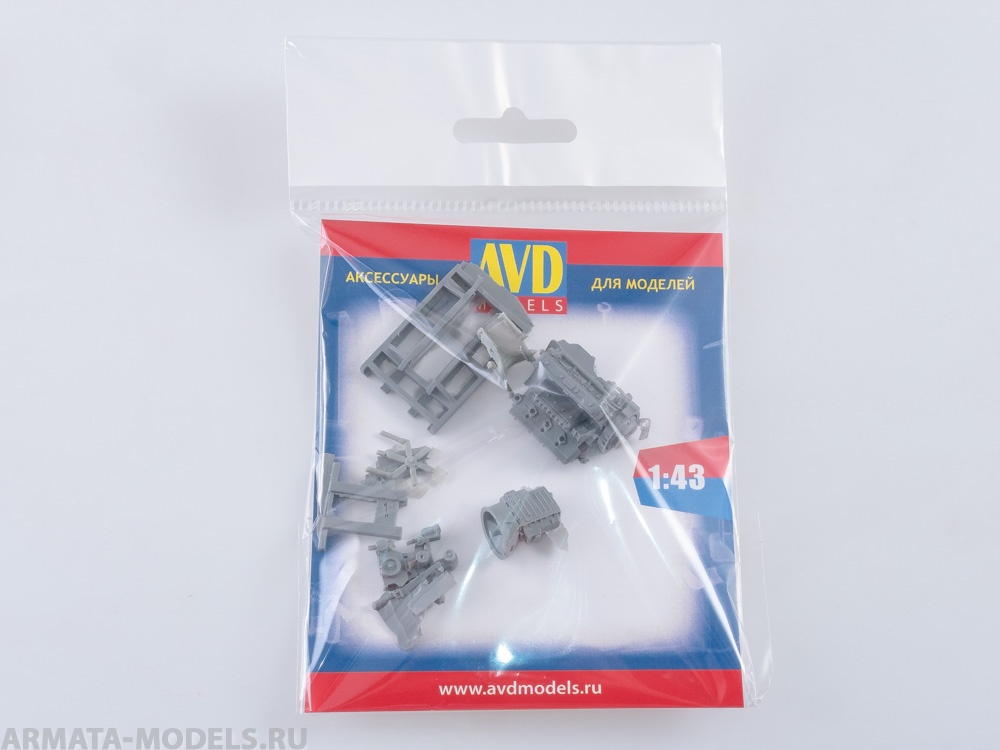 AVD143009401 Двигатель ЯМЗ-238 с КПП, 1 шт