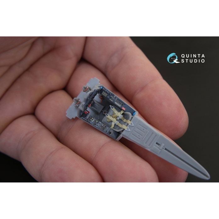 QD48156 3D Декаль интерьера кабины FW 190A-5 (для модели Hasegawa)
