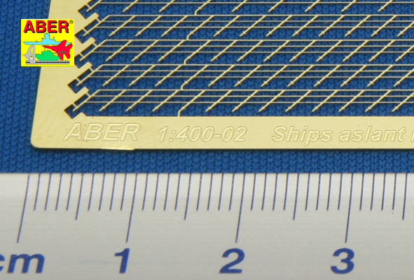 ABR-1:400-–-02  Дополнения для  Aslant railing 45° для  1/400