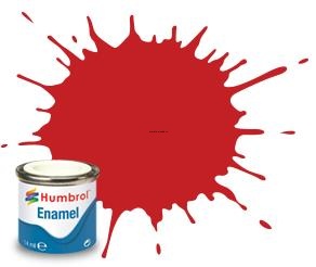 AA6608 Краска эмалевая No 220 Гоночный красный - Gloss - Tinlet No 1 (14ml)