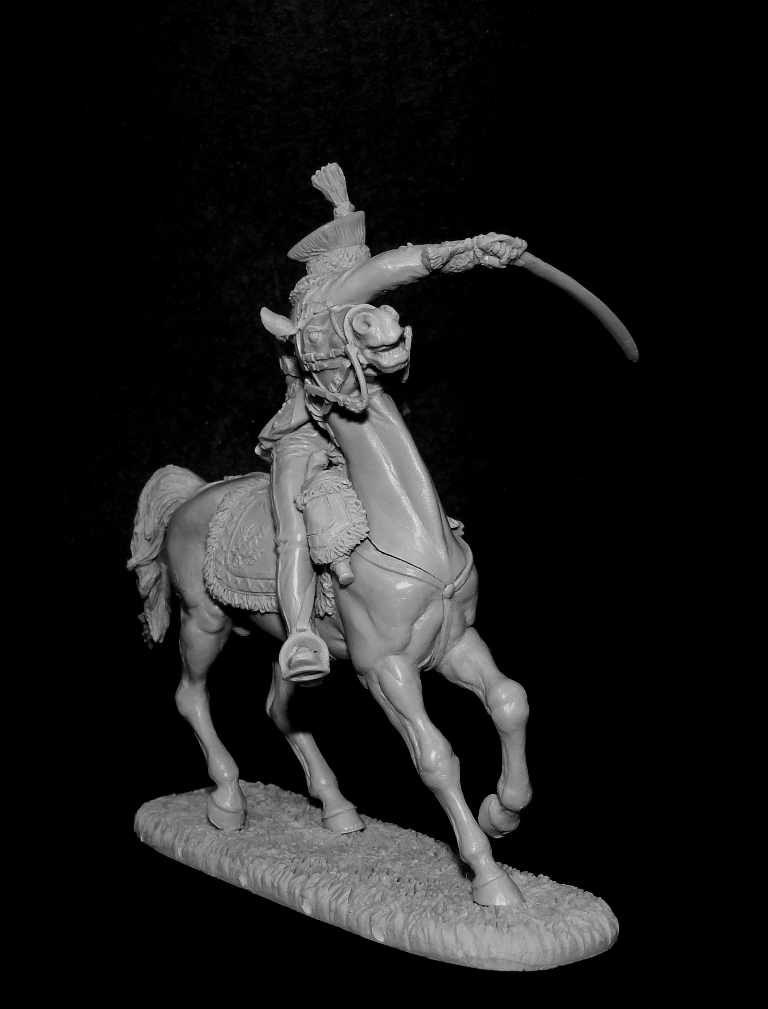 CHM-54204. Польский генерал Я.Г. Домбровский, 1792-1807 гг. 54 мм. Материал - смола. Chronos Miniatures