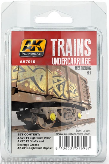 AK7010 Набор для везеринга для шасси UNDERCARRIAGE