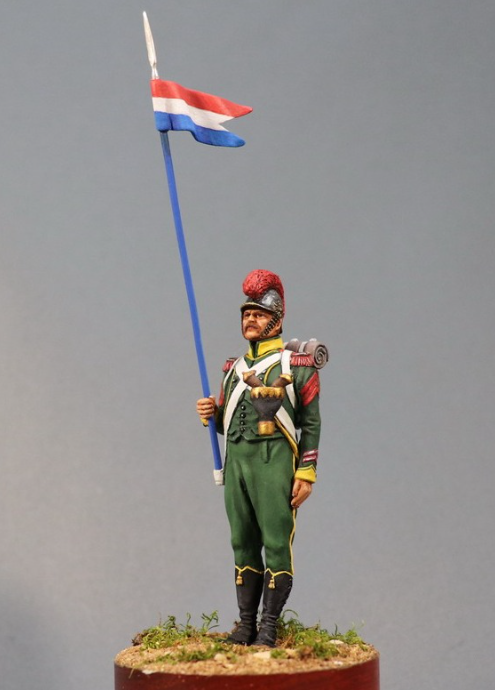 CHM-54232. 2-й орлоносец Хорватских временных пехотных полков, 1811-13 гг. Chronos Miniatures