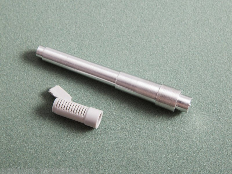 MG-3591 152-мм пушка МЛ-20 для ИСУ-152 (Tamiya, Звезда), СУ-152, с дульником из смолы