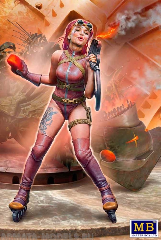 MB24071 Фигуры, quot;Валери. На границе Вселенной. Приключения Странной Компании. Эпизод IV. quot;Мы их победили!quot; Master Box (MB)