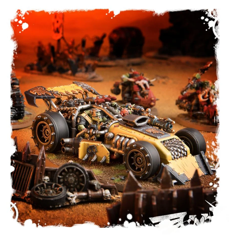 50-34GW Набор Орки. Шоковый Балид (Orks Shokkjump Dragsta)