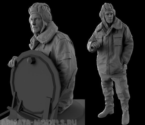 AM3713 Фигура танкиста №4 (Не для свободной продажи) Arma Models