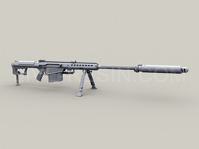 LRE35135 Крупнокалиберная снайперская винтовка Barrett M107A1 .50 калибр и Крупнокалиберная снайперская винтовка Barrett M107A1 .50 калибр 