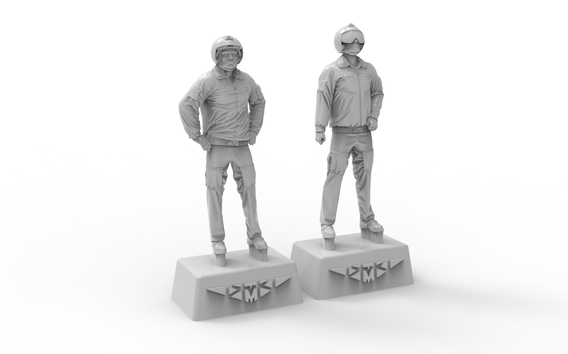 48523-1-1TMP Пилоты ВКС РФ набор №8-1 (2шт) Temp Models