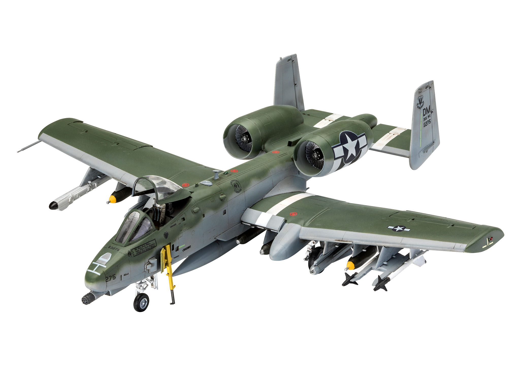 03857RE Американский двухдвигательный штурмовик A-10 «Тандерболт» II Revell