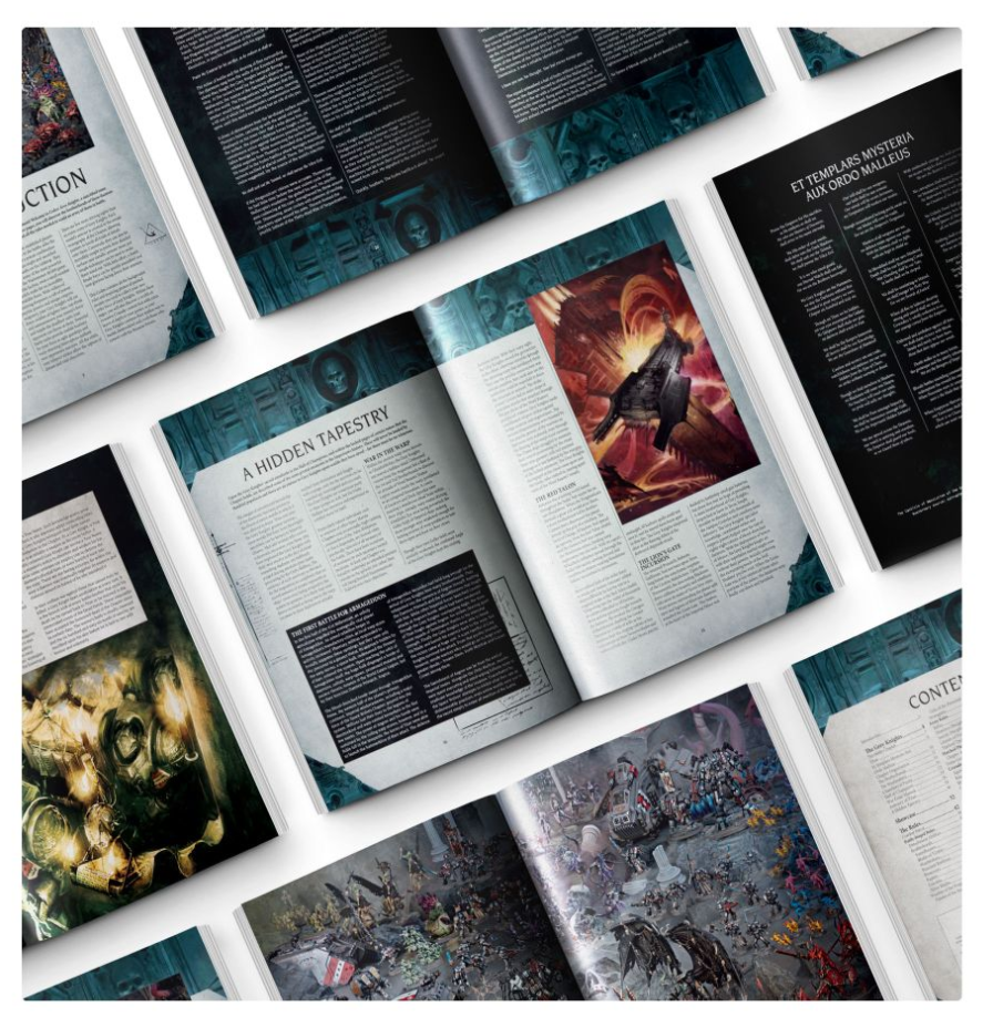 57-01GW Книга правил Кодекс Серых Рыцарей (WH40K: Codex Grey Knights (9ed.)