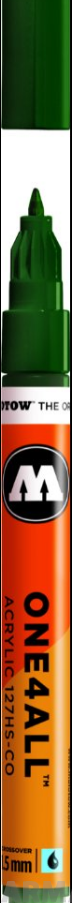 127422 Маркер MOLOTOW ONE4ALL 127HS-CO #145 Темно-Зеленый 1,5 мм