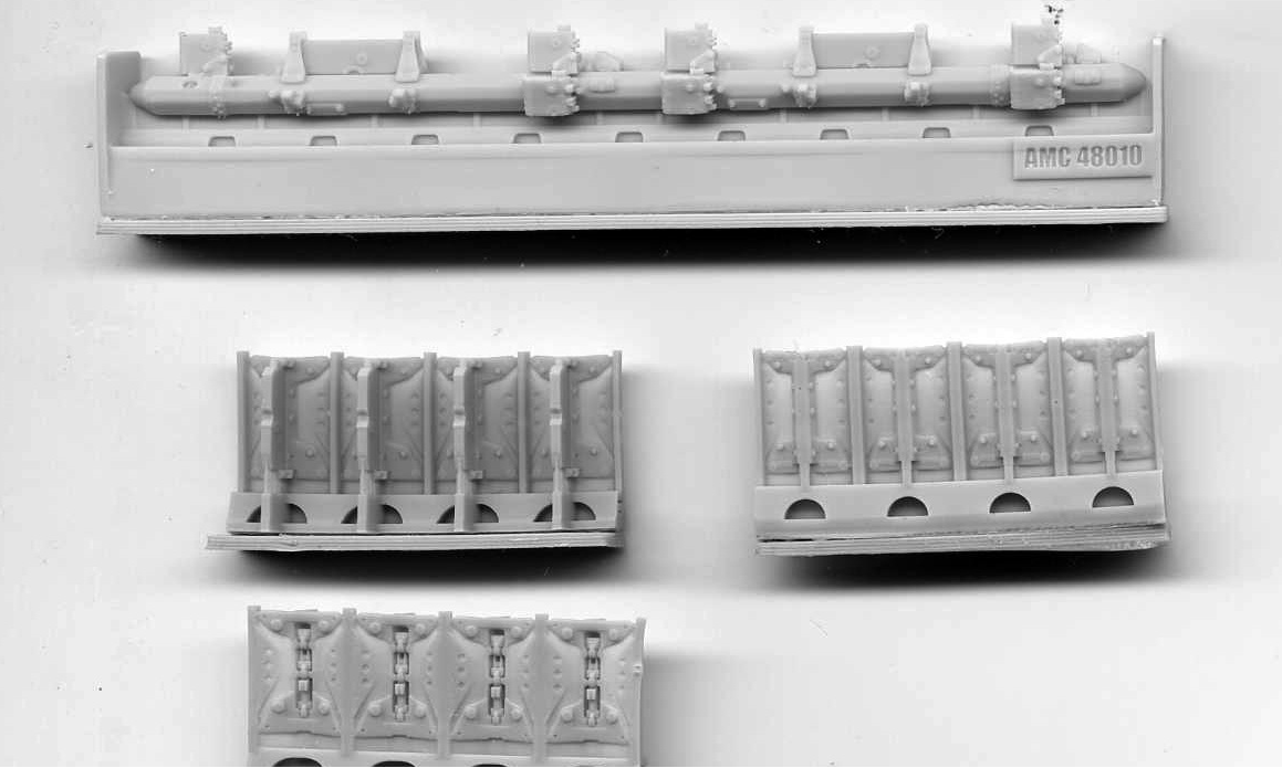 АМС48010 Многозамковый балочный держатель МБДЗ-У6-68 2шт (Advanced Modeling) 1/48