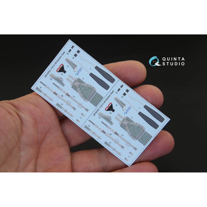 QD32041  3D Декаль интерьера кабины Су-30МКК (для модели Trumpeter)