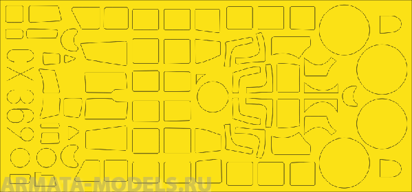 CX369ED  Окрасочная маска для модели самолета Ju 88С-6 1/72