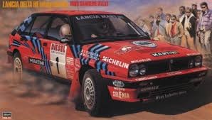 25208 Автомобиль LANCIA DELTA HF INTEGRALE 16V (1989 SANREMO RALLY) (HASEGAWA) 1/24