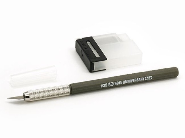 89983 Модельный ножик с 25 доп.лезвиями с ручкой цвета Olive Drab (тускло-оливковый)