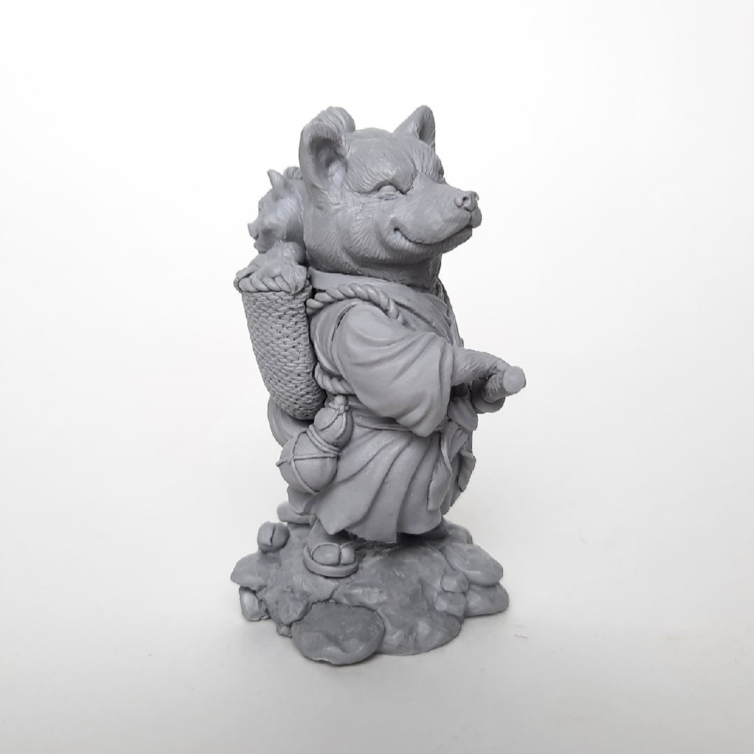 BCK-CM-019 Ванамото Мусаси | Коллекционная миниатюра 70 мм  (Vanamoto Musashi) Blood Carrot Knights