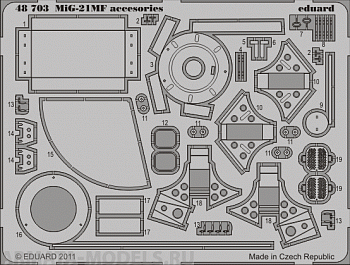 48703ED MiG-21MF accessories