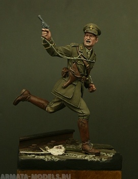 TW54004 Captain, 4th Bn Royal Fusiliers, Mons 1914 54mm