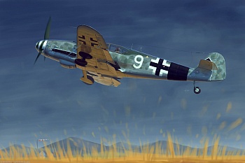 02298 Самолет  Messerschmitt Bf 109 G-10